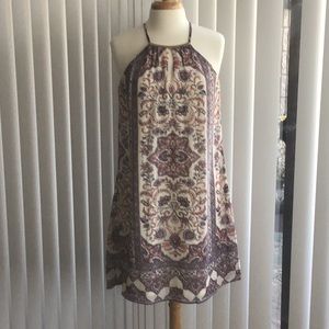 Luxology Boho Halter Dress